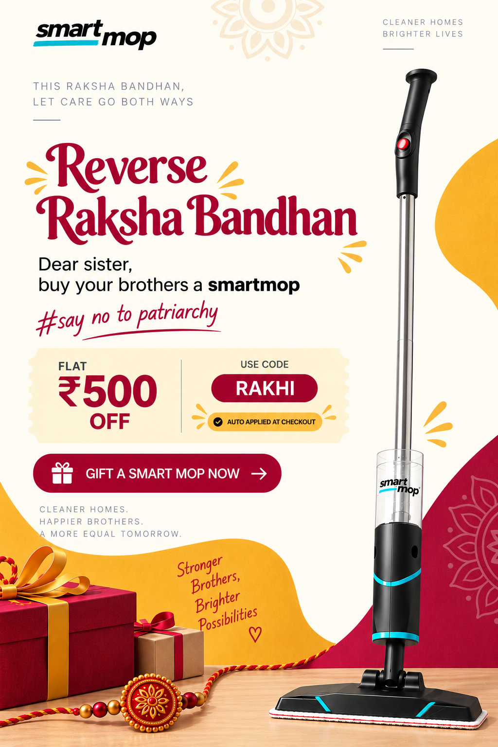 Independence Day sale: flat ₹500 off the Caspian Smart Mop with code FREEDOM