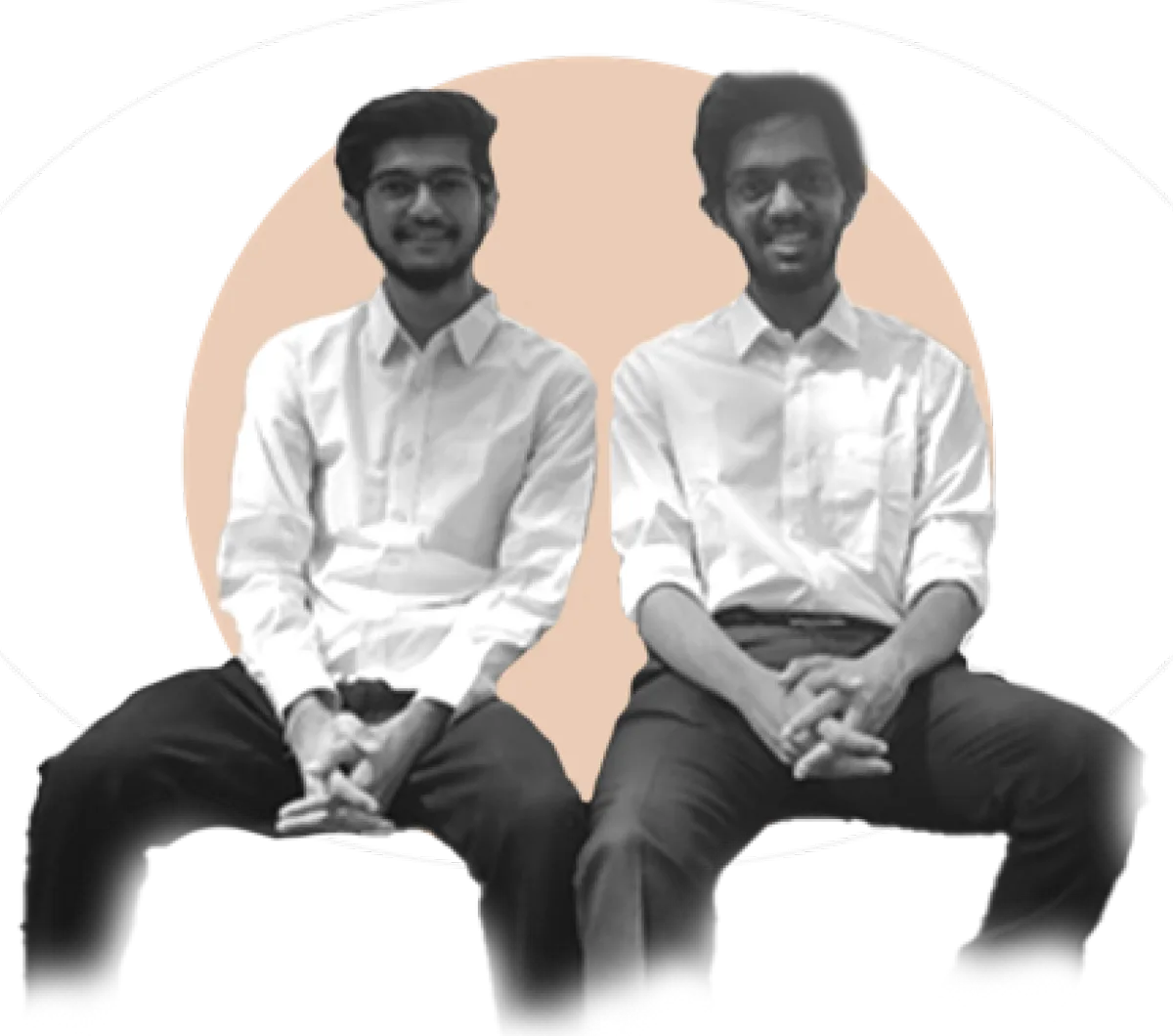 Mehul and Yogindra, the founders of Caspian